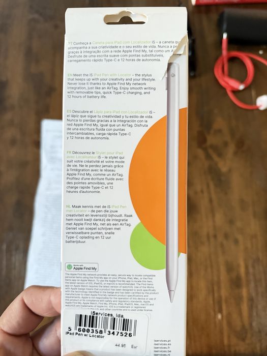 Ipad pen com localizador