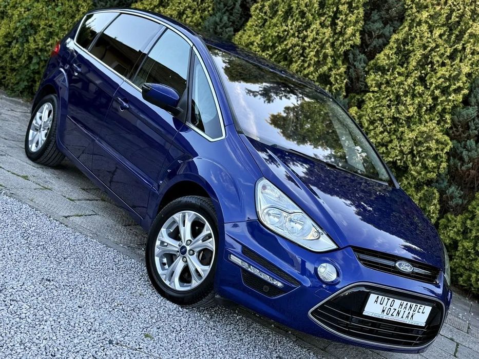 Ford S-Max *2 Lata Gwarancji* LIFT #2.0TDCI 140KM #Navi #Convers+ #7 Foteli #HAK