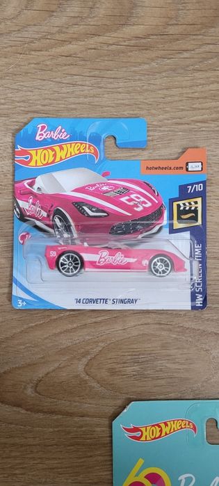 Hot Wheels Corvette Stingray Barbie