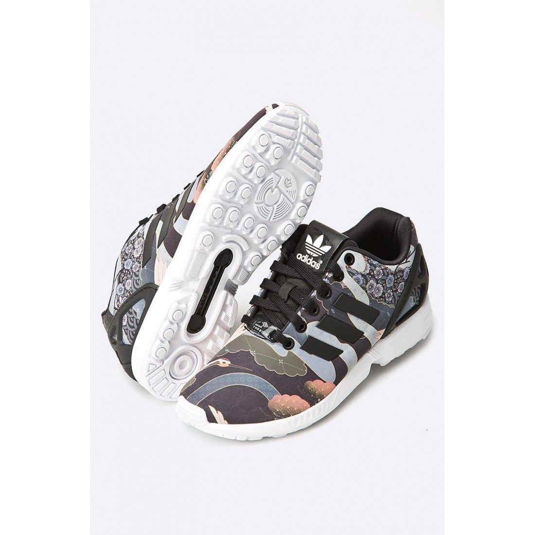 Adidas flux leopard black hot sale