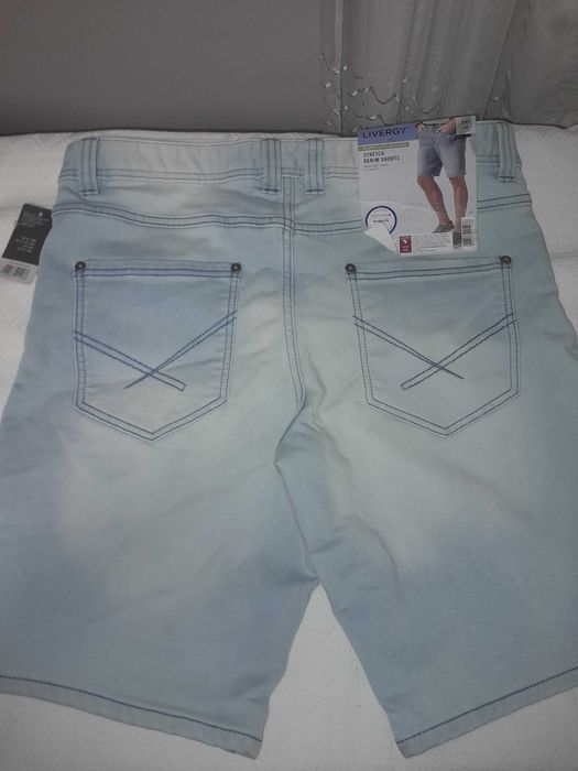 Spodenki jeansowe męskie Livergy r.50