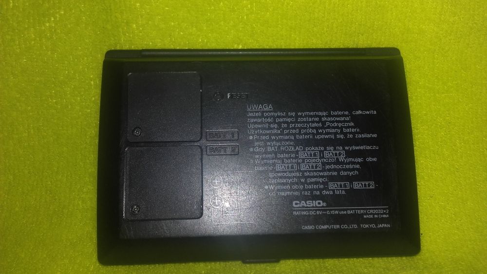 Casio Dx-500pl bank danych .