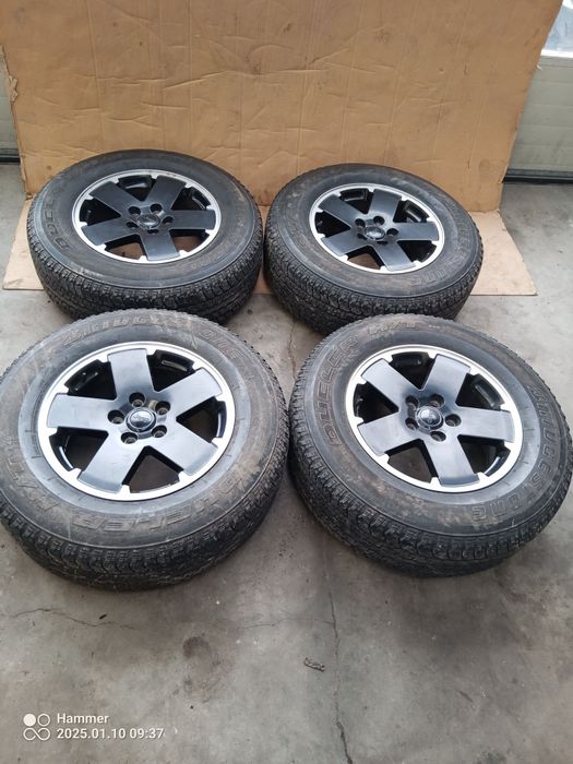 Jeep Wrangler koła opony 255/70 r18 felgi 7.5j 18 0rginal