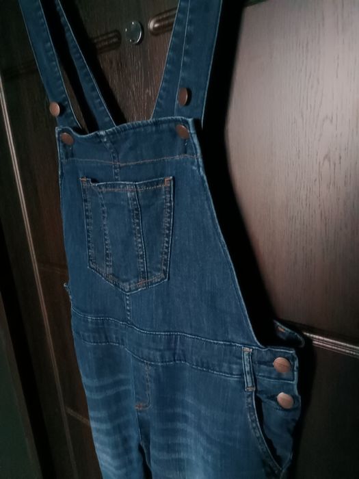 Комбінезон джинсовий