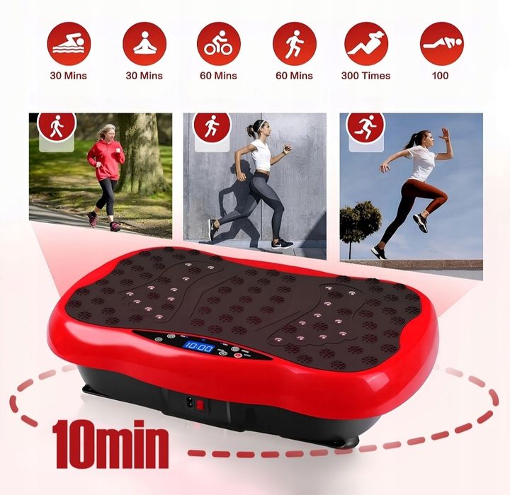 Platforma wibracyjna vibro slim masażer trening całego ciała bez wysił