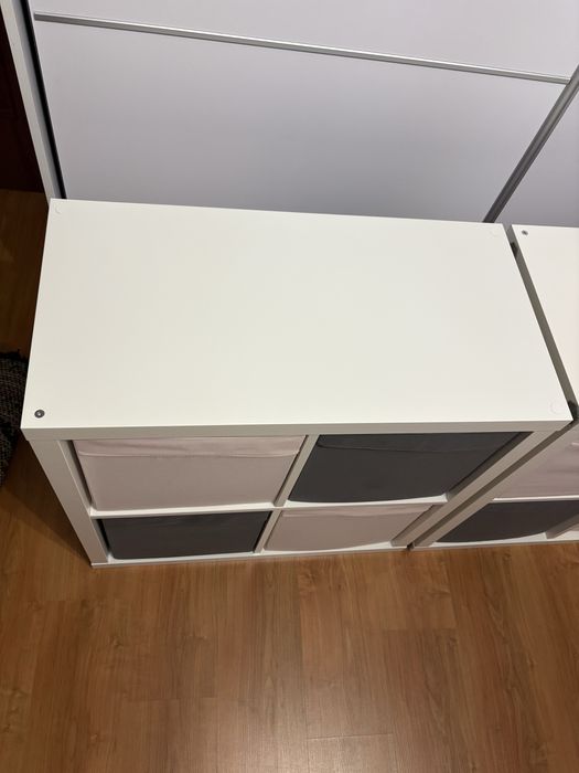 Dwa Regały Kallax  Ikea