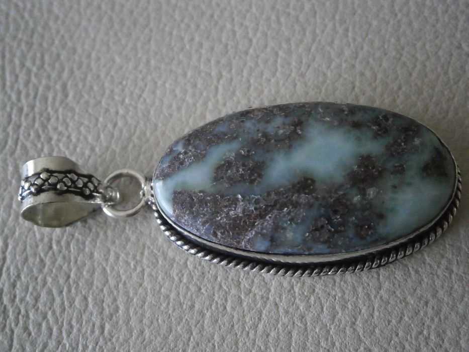 Pendente Antigo Pedra Natural Semipreciosa !