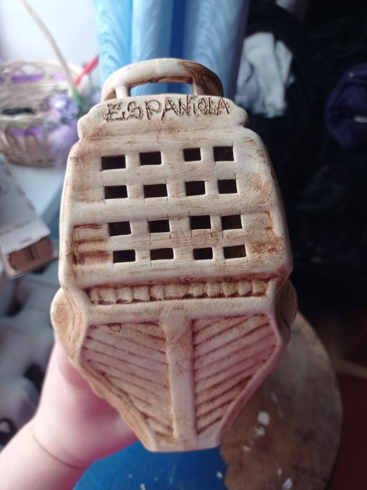 Керамический декор "Затонувший корабль"