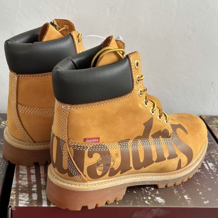Чоботи Timberland x Supreme/ Зимові кросівки Тімберленд супрім — zdjęcie 3