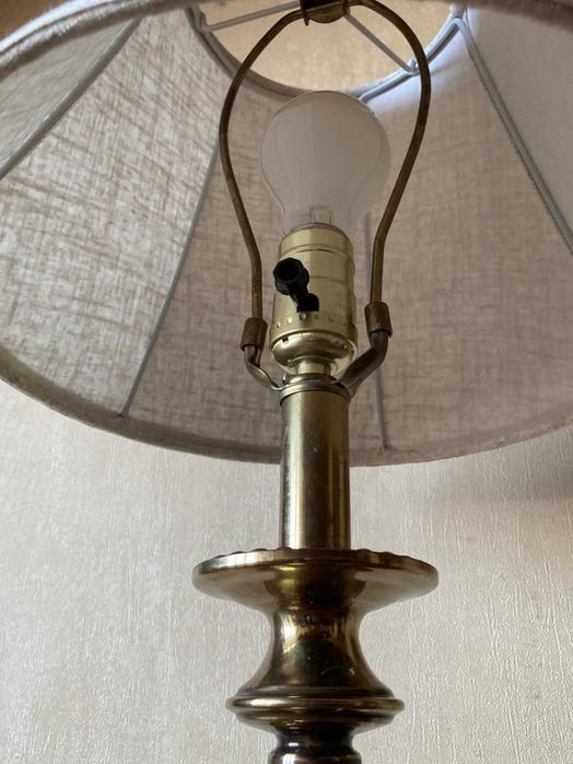 Лампа интерьерная настольная или на пол. h-70 cm. вес 3,66 кг