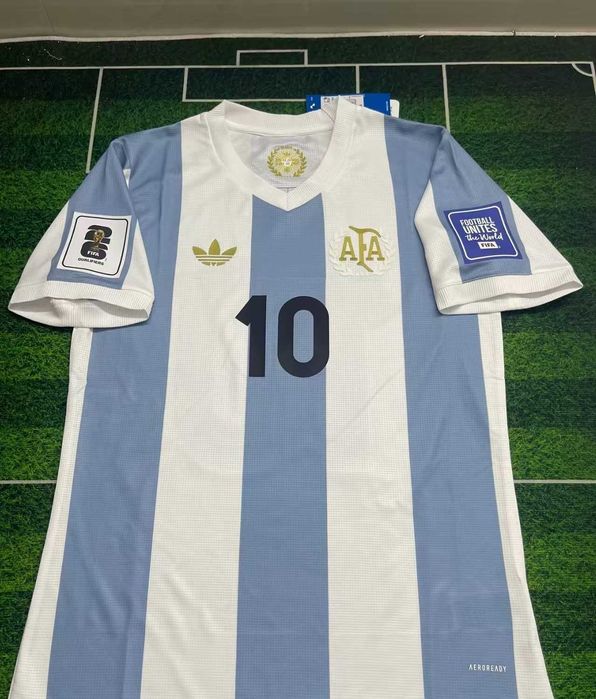 Koszulka krótkoszyjna Argentina Adidas 50-lecia