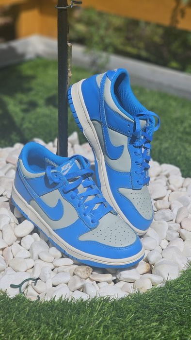 Nike Dunk Low Azuis e Cinzentas - Tam.40 - Usadas, como novas