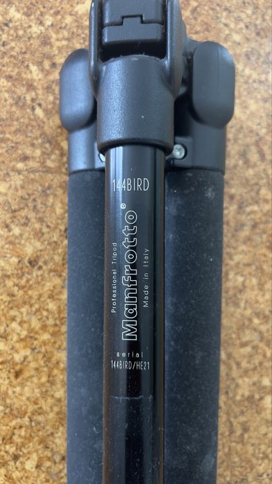 Tripé Profissional Manfrotto 144BIRD - Made in Italy