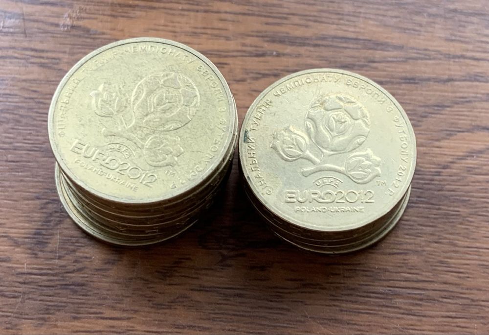 Ювілейні гривні , 193 шт-2000 грн!