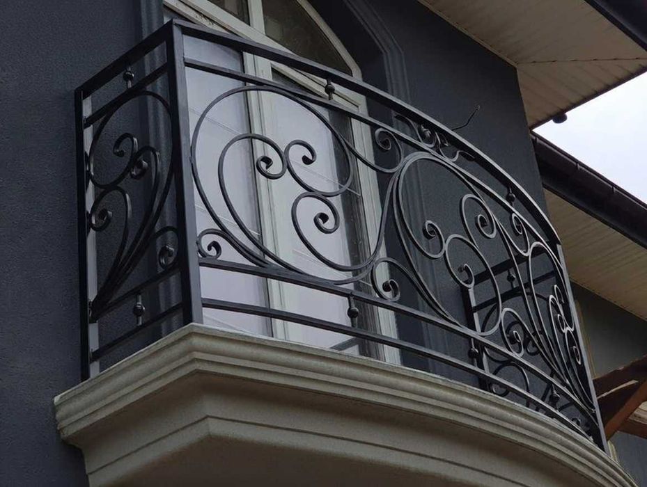 Ковані перила та балясини на замовлення: для сходів, балконів, тераси