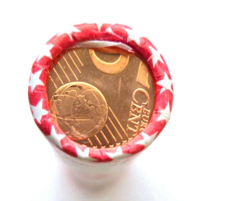 moeda 5 cêntimos Finlândia 2004 UNC