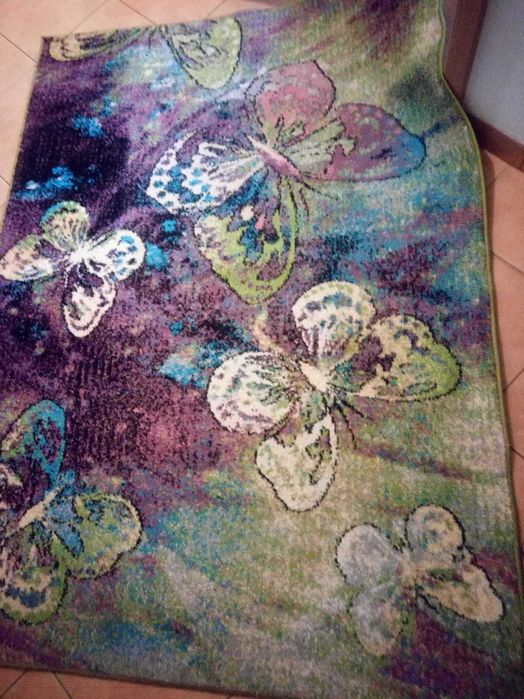Dywan 133-180 motyle motylki dla dziewczynki