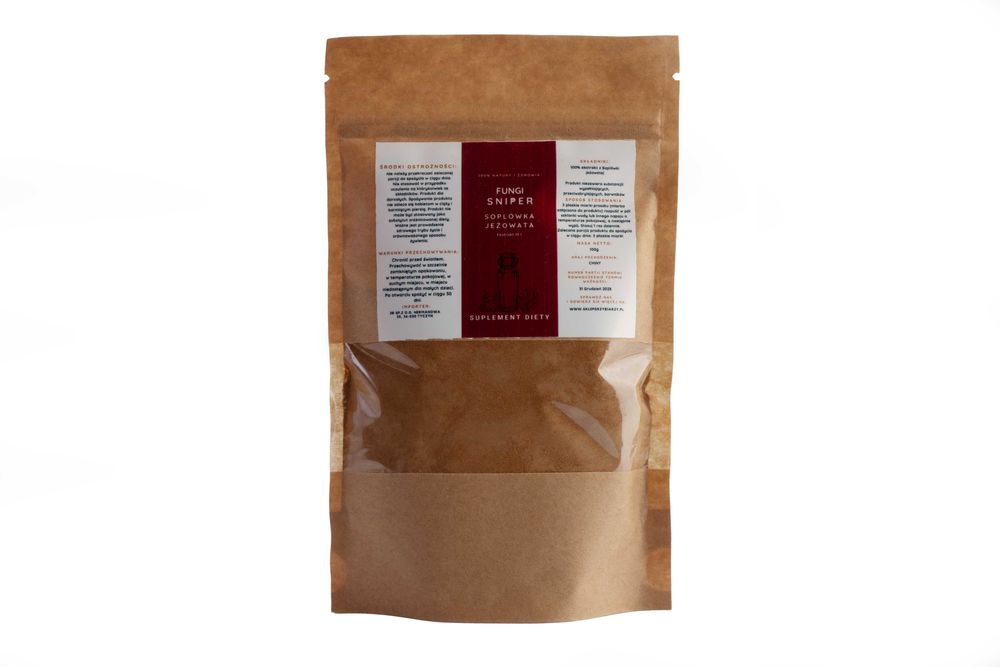 Soplówka jeżowata (lion's mane) 10:1 ekstrakt - 100g