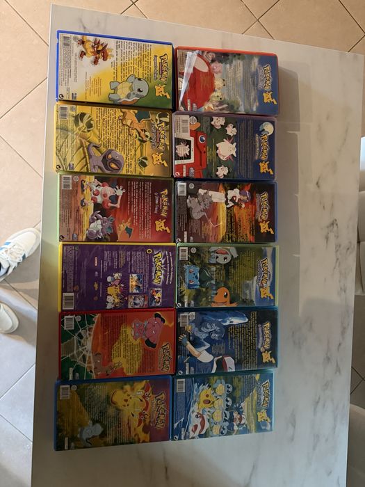 Pokémon Lote de VHS