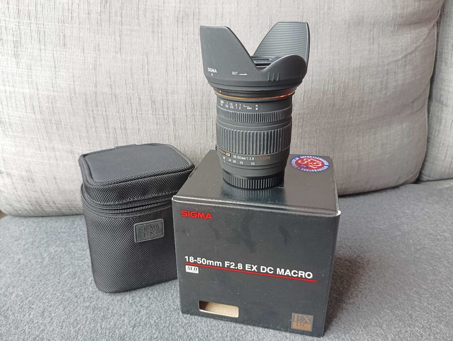 Sigma 18-50mm f2,8 EX DC MACRO do SONY