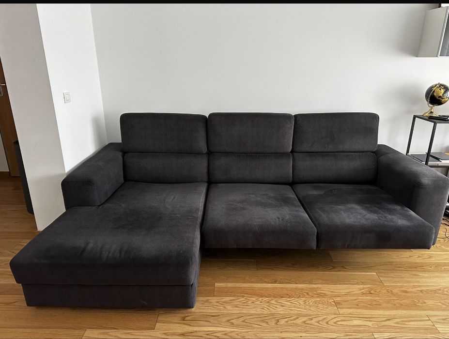 Sofá Premium em L (Chaise Longue) – 3 Metros | Excelente Estado