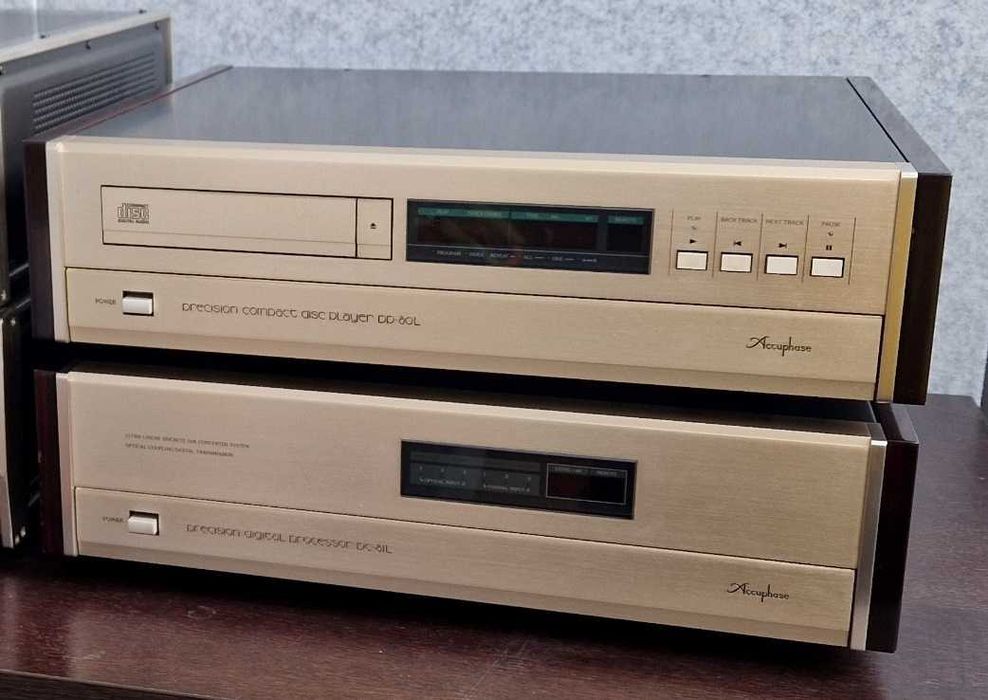 Accuphase DAC DC-81L + Transport DP-80L – referencyjny zestaw Hi End - UNIKAT !