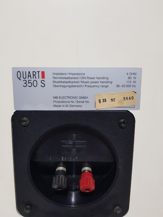 110ВтПідлогова акустика/напольная MB Quart 350 S б/у з Німеччини