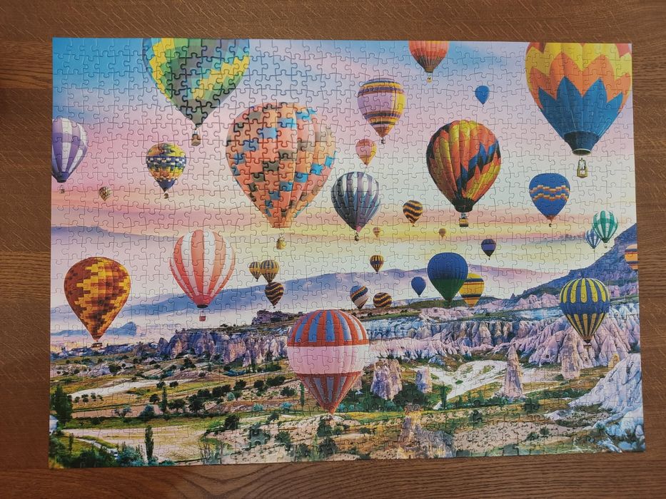 Hot Air Balloon Jigsaw Puzzle 1000 el. Runlycan