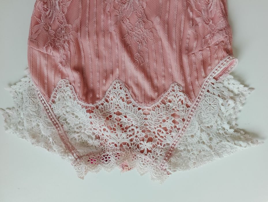 Kombinezon elegancki na wesele itp koronka