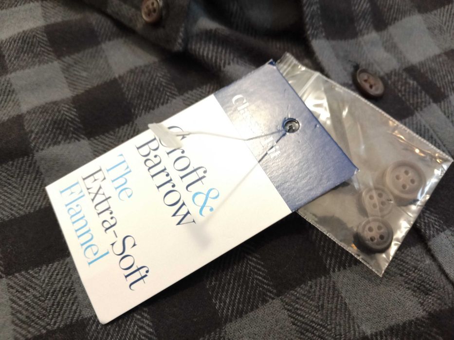 CROFT & BARROW USA - NOWA! z Metkami Koszula Męska Flanelowa rozmiar XL