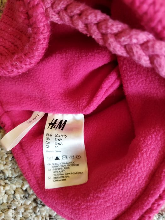 Czapka h&m 104/ 116