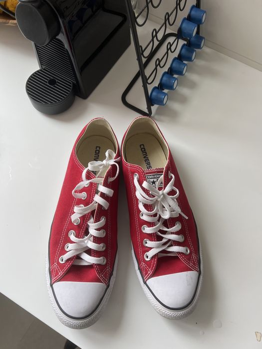 Converse vermelhos, 44,5