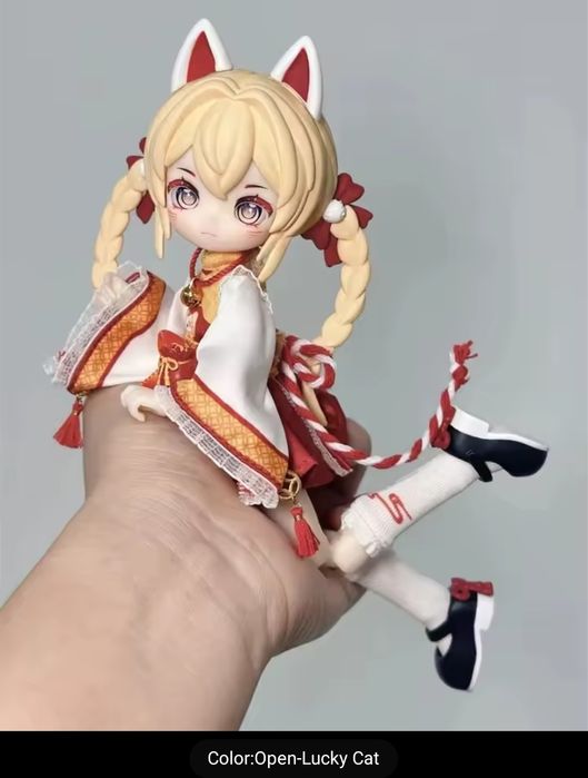 Шарнірна лялька киця  1/12 nagi beast