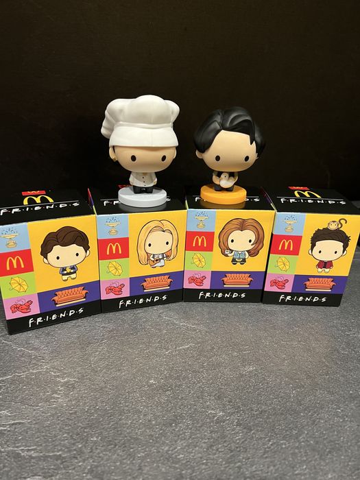 Іграшка mcdonalds friends,макдональдс друзі,Рос,Рейчал,Чендлер,Фібі