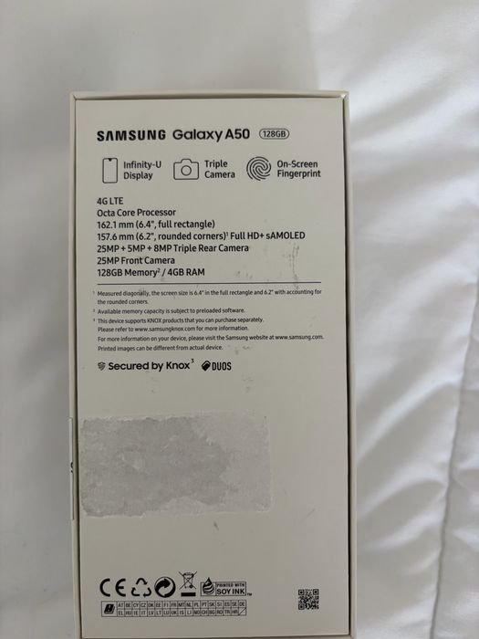 Samsung Galaxy A50 128GB memória e 4GB RAM