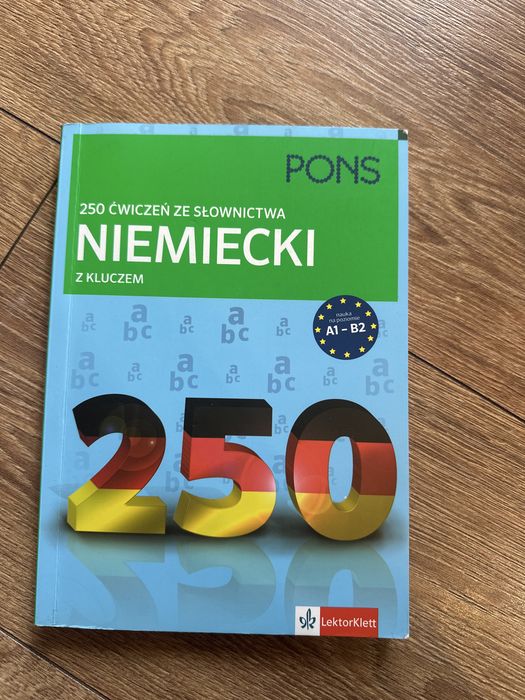 Książka do nauki niemieckiego ćwiczenia
