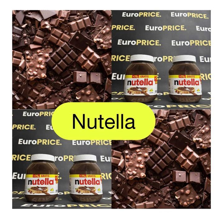 ОПТ ! З Європи ! Nutella, Нутела, Шоколад 825г, 1кг на ОПТ, Гурт !
