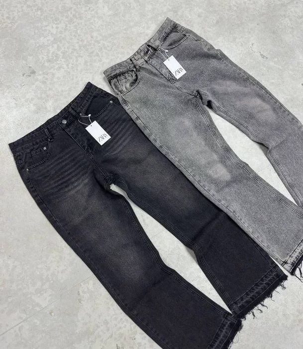 Джинсы Zara flared jeans клеш | зара фларед ХС ‼️ПОДАРУНОК‼️