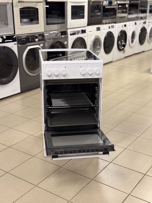 Електрична, электрическая плита Amica AFC1530WH, доставка, гарантія