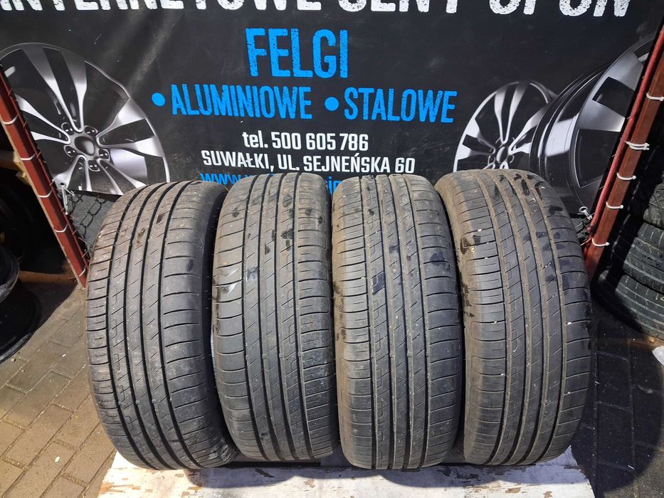 4x używane opony letnie 225/55 R17 Goodyear 2025r Jak nowe GWARANCJA