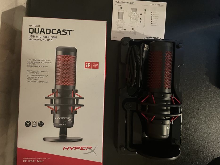Мікрофон hyperx quadcast