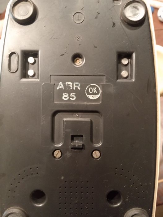 Telefone antigo de teclas