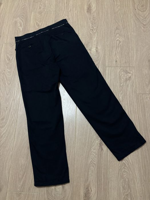 Штани Versace Jeans Couture made in italy вінтажні темно-сині size M-L