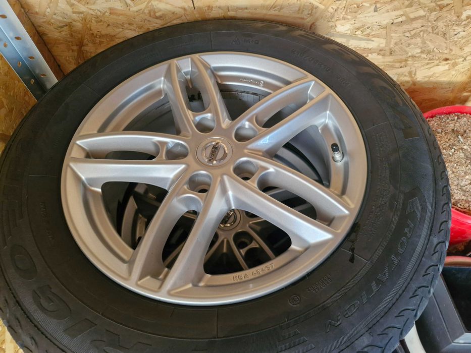 Alufelgi Koła zimowe 5x114,3 16 Nissan Qashqai 215/65R16 Dębica Frigo TPMS ET40 Renault Kadjar