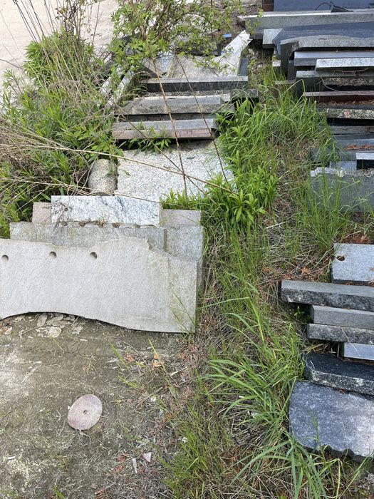 ścinki granitowe granit, oddam za darmo