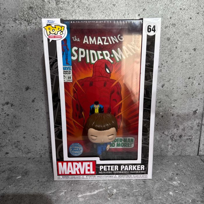 Funko POP! Comic Covers Peter Parker #64 | Amazing Spider-Man No More | Sklep