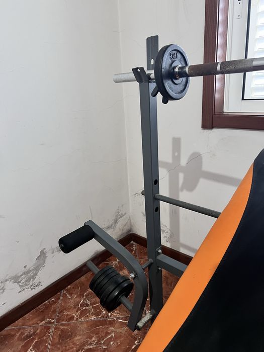 Banco de Musculação Fitness – Completo e Ajustável