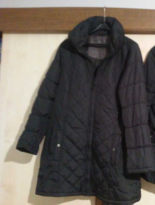 kurtka/ płaszczyk M&S roz.M/L ( kaptur w kołnierzu)