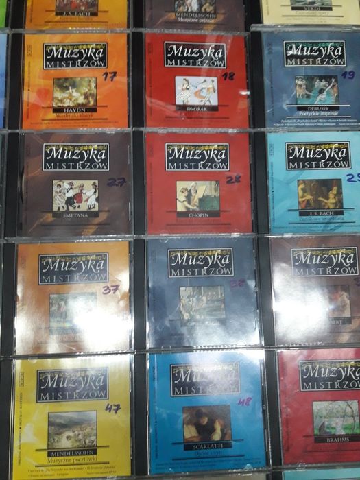 Kolekcja 71 płyt CD muzyka Mistrzów