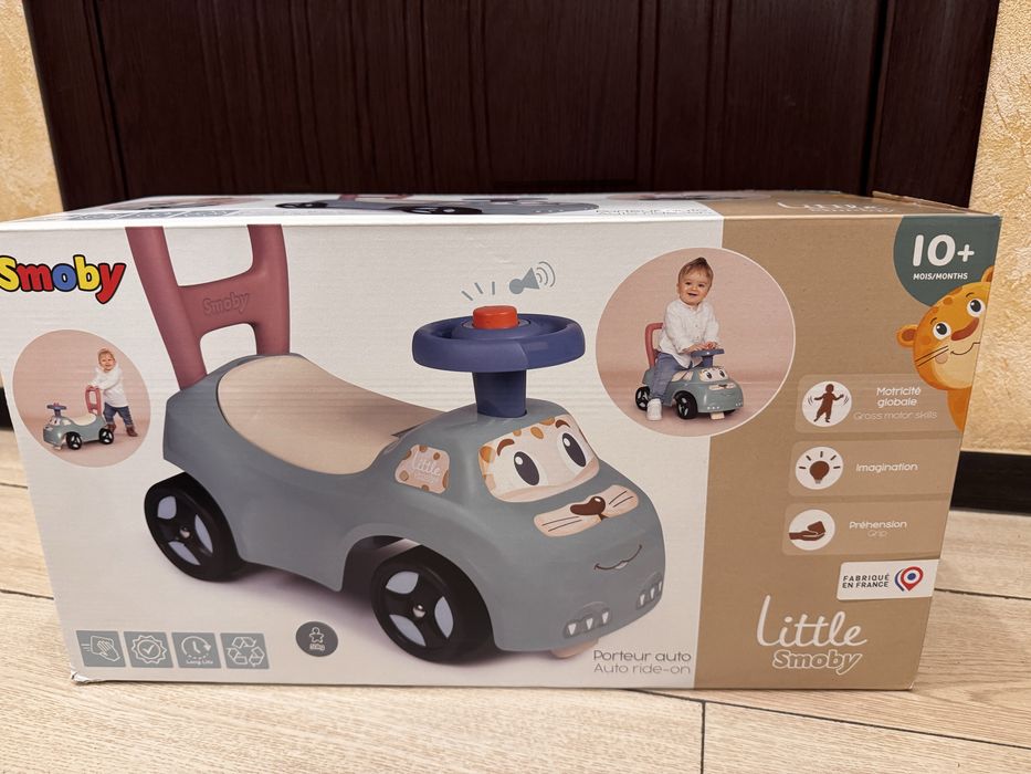 Машинка-толокар Smoby Котик